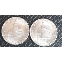 50 центов (халф) 1/2 доллара 1776-1976 D 200 лет независимости США