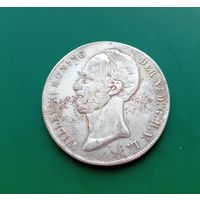 2 1\2 гульдена 1841 нидерланды редкий тираж