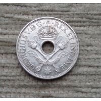 Werty71 Британская Папуа Новая Гвинея 1 шиллинг 1935 Серебро
