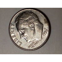 10 центов США 1998 D год