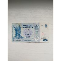 5 лей Молдова.