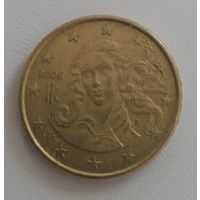 Италия 10 евроцентов 2006