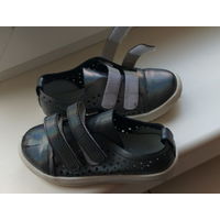 Кеды в сад темно-серые, р 26, б.у, хорошее состояние