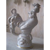 Фарфоровая статуэтка "Петух". СССР, вторая половина прошлого века.