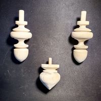 Комплект нижних точенок для корпуса настенных часов