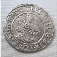 3 крейцера 1624 год., Австрия. Фердинанд II.(1619 - 1637).