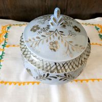 Шкатулка, Кисловодский фарфор.