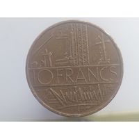 10 франков Франция 1976 года  лот 42