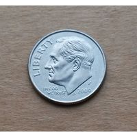 США, дайм (10 центов) 2009 г., Р