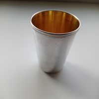 Серебряная стопка СССР 875 проба 48,5 грамм