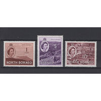 Северное Борнео 1954** часть серии 3 марки
