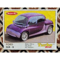 Вкладыш Turbo (Турбо) Super (серия 401-470, Супер), номер 417, Ford Sub-B. #2. Возможен небольшой торг.