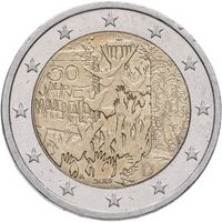 2 евро 2019 Германия D 30 лет падения Берлинской стены UNC из ролла