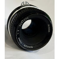 Nikon 50mm f/2 nikkor