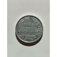 2 франка Французская Полинезия.