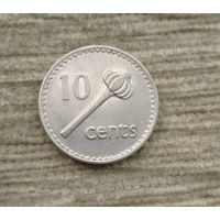 Werty71 Фиджи 10 центов 1990