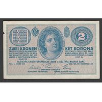 Австро-Венгрия 2 кроны 1914 года. Состояние XF