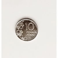Финляндия. 10 пенни 2000 года. 58-я.