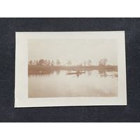 Открытка 1 Мировая война / На шлюзах / Щара Огинский канал / Ica, Aktiengesellschaft, Dresden