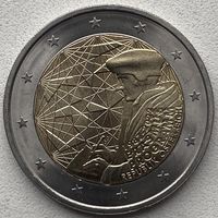 Австрия 2 евро 2022 г. 35 лет программы Эразмус (Erasmus)