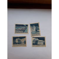 Спичечные этикетки ф-ка Сибирь Томск 1959 Сибирь