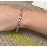 Браслет серебряный 925 проба . Вес 24,7 грамма