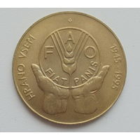 Словения 5 толар 1995 год 50 лет ФАО