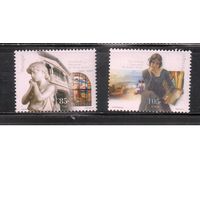 Португалия-2001(Мих.2499-2500)  ** ,  Искусство, Живопись,  (полная серия)