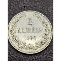 2 марки для Финляндии 1906 . Николай Второй . Отличные!Редкие