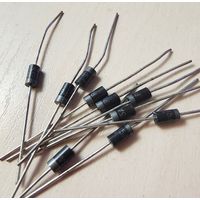 P6KE15A ((цена за 10 шт)) 600Вт, 15В, Защитный диод двунаправленный, [DO-15] P6KE15 р6ке15