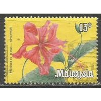 Вилайян Персикотуан. Цветы. Гибискус китайский. 1983г. Mi#12