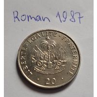 Гаити 20 сантимов 1991