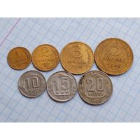 Набор СССР 1946 , 7 штук .