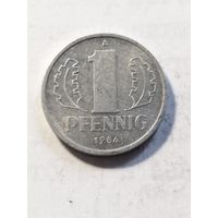 ГДР 1 пфенинг 1984 А