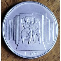 Сан-Марино 100 лир 1976 UNC