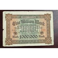 1923 год Германия 1 000 000 марок