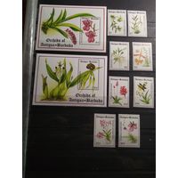 Антигуа и Барбуда. 1994 г. Цветы.