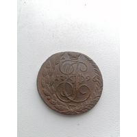 Монета 5 копеек 1796 г