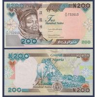 Нигерия, 200 найра 2020 г, P-29t (P, политик Ахмаду Белло, быки), UNC