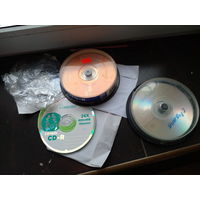 Диски ДВД DVD, есть чистые. ЗА ВСЕ