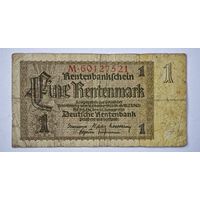 1937 год Германия 1 марка