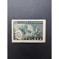 Польша 1945 Марка "115 лет со дня Ноябрьского восстания 1830 года" (чистая**) Mi.420 каталог 12.00 евро