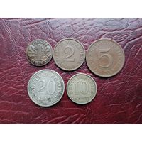 Центы довоенной Эстонии.