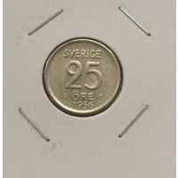 25 эре 1956 г. Серебро.
