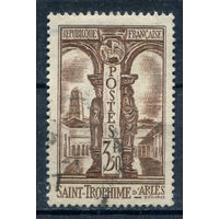 Франция - 1935г. - архитектура - 1 марка - полная серия, гашёная [Mi 298]. #2-Fr-49-KS-1