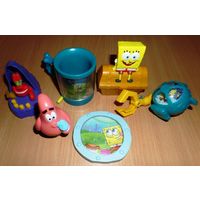 Игрушки из м/ф "Спанч Боб"