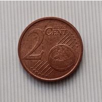 2 евроцента 2007(J) года Германия. Европейский союз. Красивая монета!