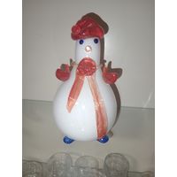 Снеговик ручная работа