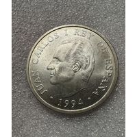 2000 песет 1994 Испания - серебро 925 пробы 18 грамм!