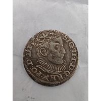 3 гроша 1589 год, Ливония